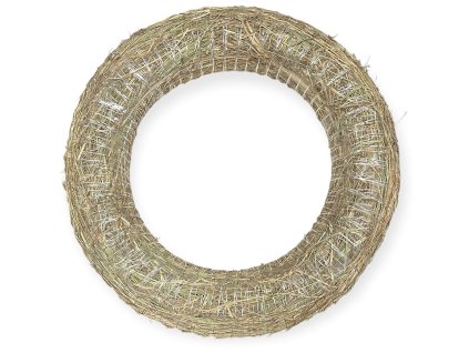 dried corpus wreath of hay 40