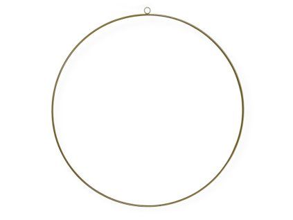 brown ring 40cm gold ring metal