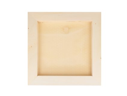 Wooden frame for moss pictures square 20cm