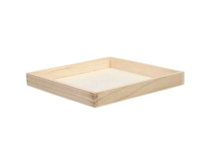 wooden moss frame 20x20cm