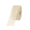 Jutová stuha 5cm x 9m - biela