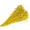 dried flax bouquet approx. 100g light yellow