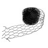 aranzerske pletivo rabbit wire black chicken net čierne