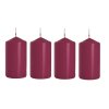 adventne sviecky klasik bordové burgundy pillar candles 6cm1