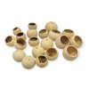 Sušené plody Bell Cup 4 5cm 20ks krémové