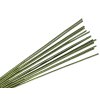green floristic wire sticks with paper cover 3mm wire sticks covered with paper green 2