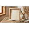 Wooden frame for moss pictures square 30cm