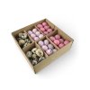 Quail eggs box mint quail eggs pink1
