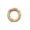 straw wreath 25cm