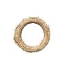 straw wreath 30cm