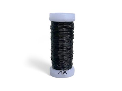 drotik tenky aranzersky drot 4mm cierny1
