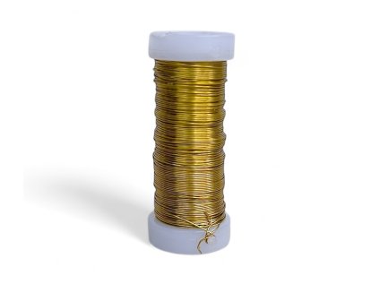 drotik tenky aranzersky drot 4mm zlaty