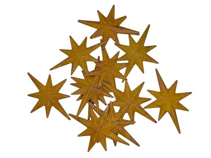 hrdzave ozdoby hviezdy1