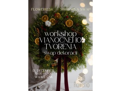 Vánoční dílna a výměna dekorací  Vánoční tvořivá dílna a výměna dekorací | Tvořivá dílna