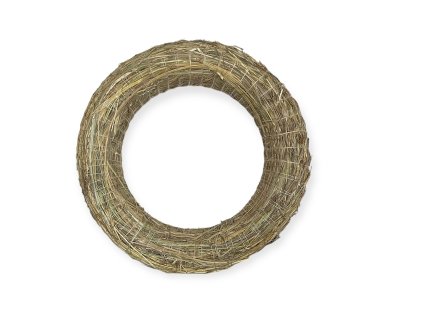 suseny korpus veniec zo sena 25cm