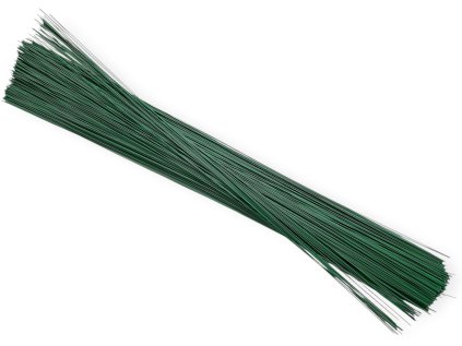 floristic wire sticks 0,8mm green