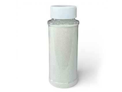 glitter powder glitre trblietky biele velke