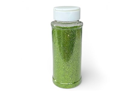 glitter powder green trblietky velke zelene