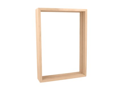 Drevený obojstranný herbárový rámček 20×27cm