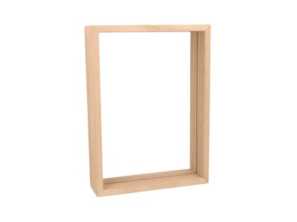 Drevený obojstranný herbárový rámček 16×22cm