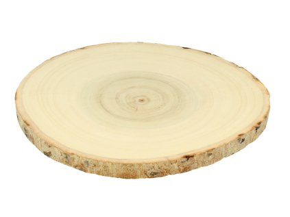 Drevené topoľové plátky 19 22cm 2ks prírodné