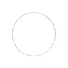Kovový kruh - základ na vence Ø30 cm - biely