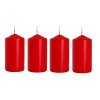 adventne sviecky klasik červené pillar candles 6cm1