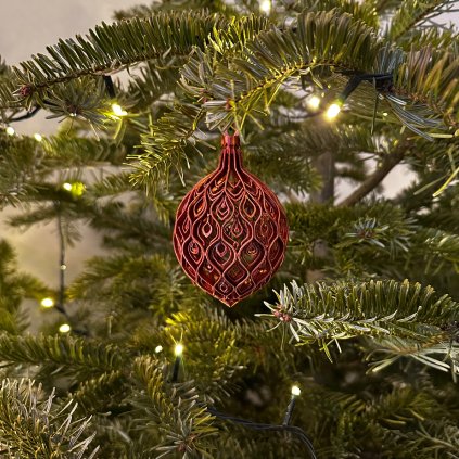 Baňka paví skořicová