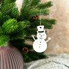 Sněhulák - vánoční ozdoba