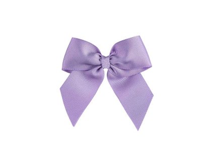 hairclip gross grain bow mauve