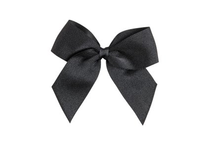 hairclip gross grain bow black