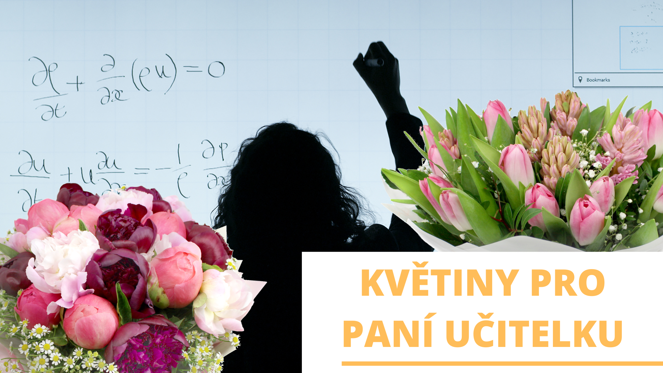 Květiny pro paní učitelku