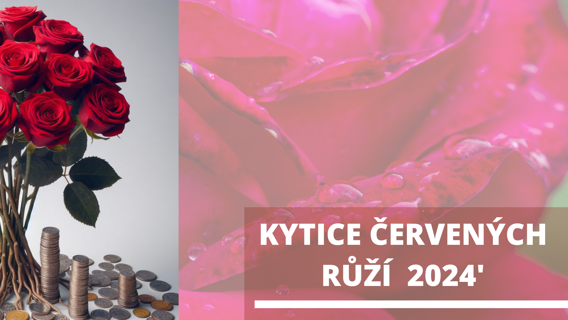 Romantické kytice růží na Valentýna v Praze - Flowersgohome.cz