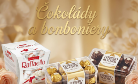 Čokolády a bonboniery