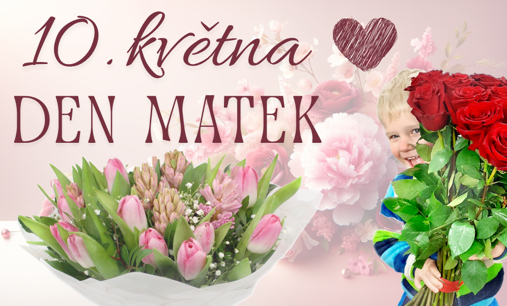 Den matek otevřené květinářství