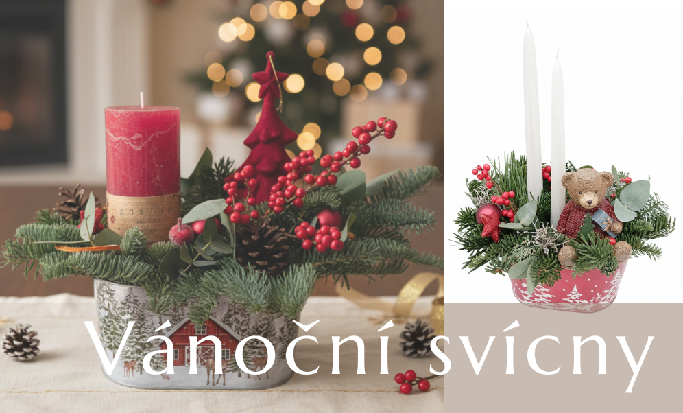 Vánoční svícny