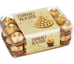 Ferrero Rocher Hmotnost: 375g