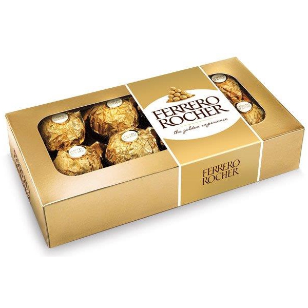 Ferrero Rocher Hmotnost: 100g