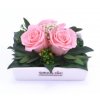 Light pink stabilizovaná růže