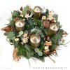 Adventní věnec champagne vrstvený (1)