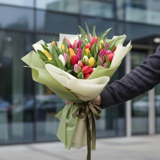🌷 5000 ks tulipánů na Valentýna ve #flowersgohome 🌷 ✅ Kamenná prodejna: Radlická 1302/76, Praha 5 150 00 www.flowersgohome...