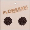 hot chocolade flowerski nausnice