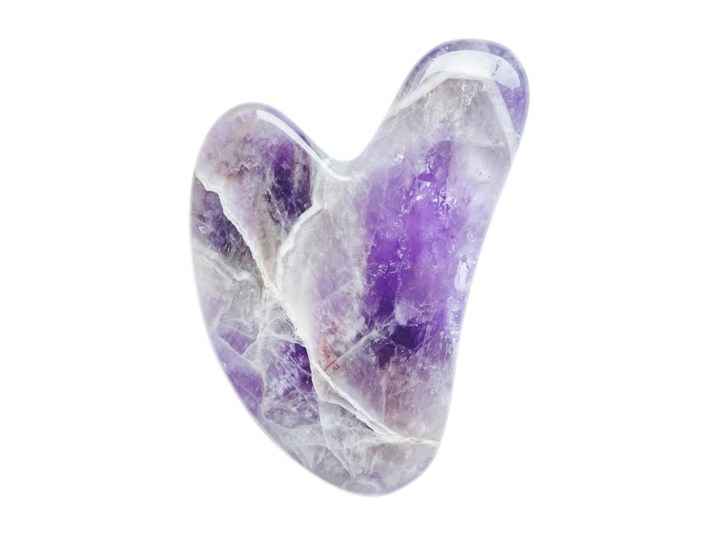 Gua Sha amentyst produkt foto