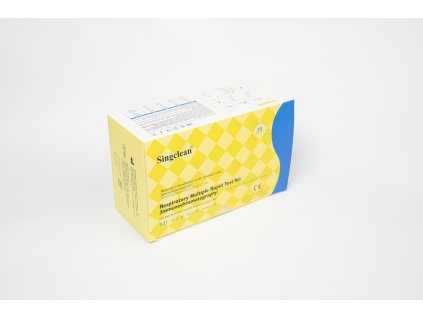Singclean 6v1 kombinovaný test SARS-CoV-2/Chřipka A+B/RSV/Adenovirus/Pneumoniae - 20 ks