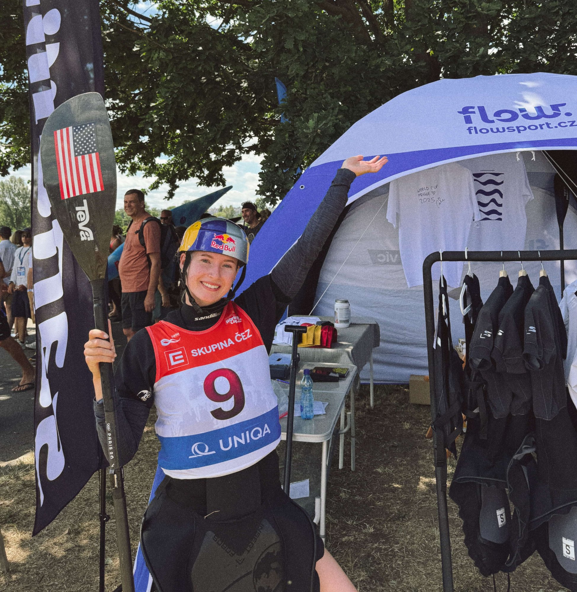 Ambasadoři Sandiline navštívili stánek Flowsportu v Troji