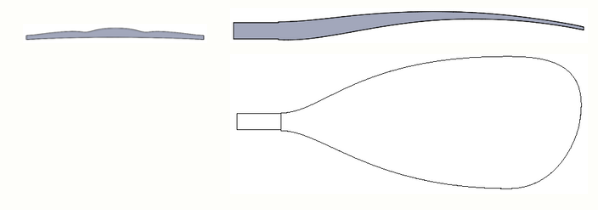 Dollo Cross Paddle – ilustrační obrázek