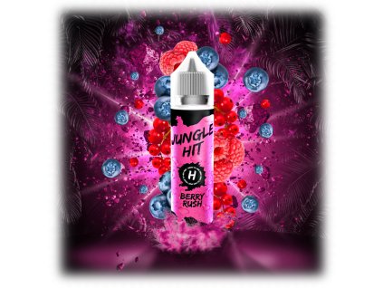 jungle hit berry rush concentrate 10ml120ml