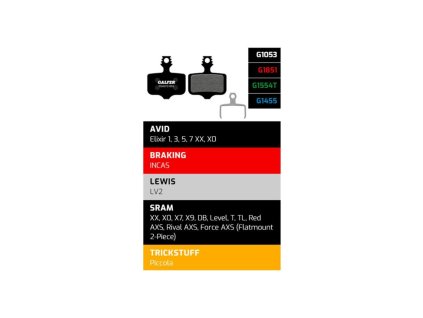 Galfer FD427 - Avid, Sram, Braking, Lewis, Trickstuff