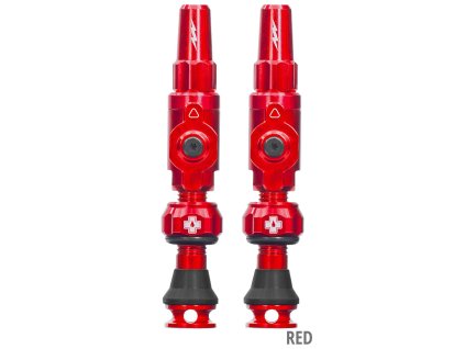 MUC OFF Tubeless Ventil Set Big Bore Lite 30mm Red8pnkh3a6oAsxK