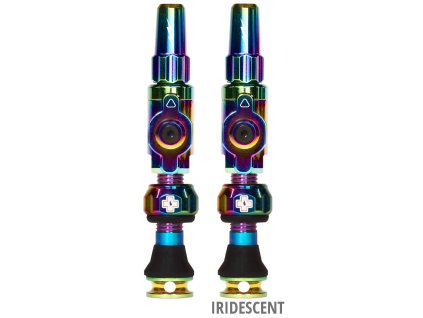 MUC OFF Tubeless Ventil Set Big Bore Lite 30mm Iridescent1peXtq1QdMku5